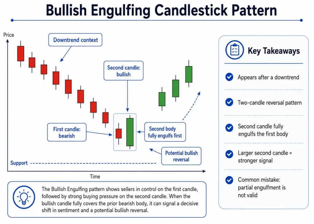 Bullish Engulfing Candlestick Pattern